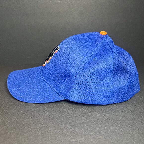 MLB NY Mets Promotional BWM Global MSG Network Blue Mesh Baseball Hat 24" - Picture 6 of 10